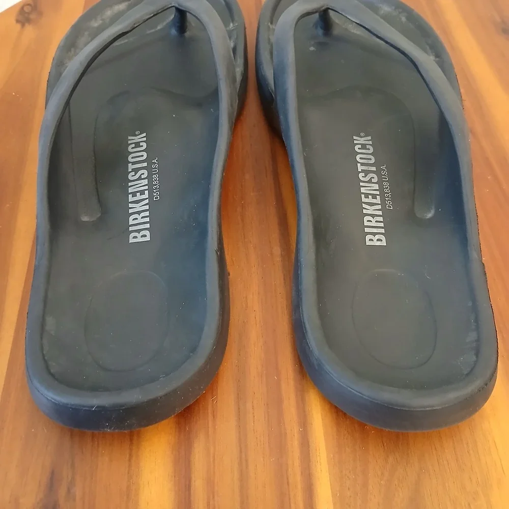 Birkenstock Honolulu EVA Flip Flop Mens 40 Black Lightweight Waterproof Sandal